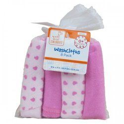 8pk Swiggles Washcloth Set (pack of 18)