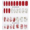 MAVENIR - Nail Sticker (Red) - # Vino Splash Nail MHA-021 / 020123 32pcs