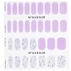 MAVENIR - Nail Sticker (Purple) - # Amethyst Shell Nail MHA-074 / 022318 32pcs