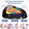 Foot Massager Electric Shiatsu Machine with Heat Kneading Vibration Air Compression Pressure Foot Spa