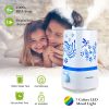 1500ml Ultrasonic Aroma Essential Oil Diffuser Air Humidifier w/7 Color LED Lights Waterless Auto Off