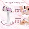 IPL Laser Hair Removal for Women and Men - laser hair removal for women permanent 999,999 Flashes Painless Hair Remover with Ice-Cooling on Armpits Ba