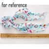 6 Pcs Christmas Satin Hair Ribbon Scrunchies Elastic Hair Band Bow Scarf Scrunchies Hair Ties