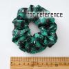 8 Pcs Winter Polyester Hair Scrunchies Woven Christmas Hair Band Red Green Snowflake Elastics Hair Ties