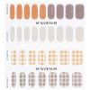 MAVENIR - Nail Sticker (Patterned) - # Autumn Picnic Check Nail MHA-003 / 020154 32pcs