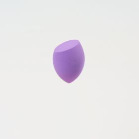 Mini Beauty Egg Small Makeup tools (Option: Mini deep purple diagonal cut)