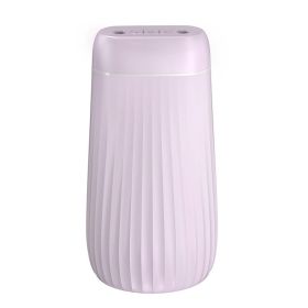 Nano Dual-head Spray USB Humidifier Mini Desktop (Color: pink)