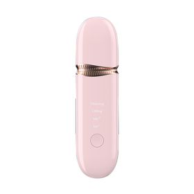 Ultrasonic Shovel Skin Electromechanical Cleaning Instrument Beauty Instrument Shovel Skin Knife Household Cleaning Instrument (Color: pink)