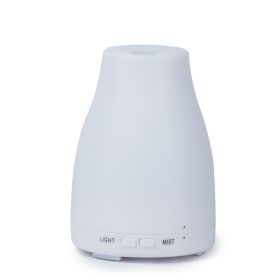 Remote control humidifier essential oil diffuser (Option: White-UK)