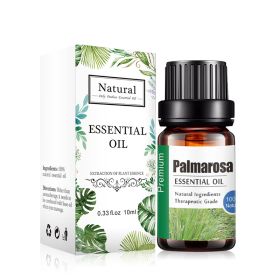 Pure Essential Oil 10ml Aroma Diffuser (Option: Palmarosa-10ML)