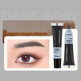 Tear And Pull Brow Cream Semi-permanent Eyebrow Cream Durable Waterproof And Sweatproof (Option: 10G-04 Gray)