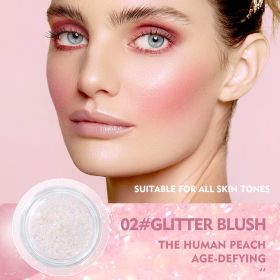 Natural Nude Makeup Rouge Blush (Option: 02GLITTERBLUSH)