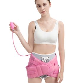 Postpartum Hip Contraction And Pelvic Correction Strap (Color: pink)