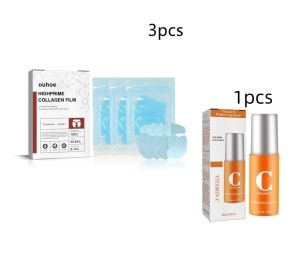 Collagen Film Fade Wrinkles Skin Plump Moisturizing Eye Skin Rejuvenation Film (Option: Style1 3pcs set)