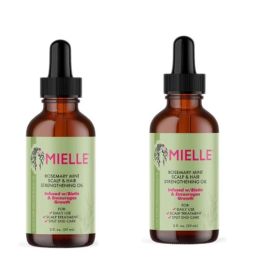 MIELLE Mint Scalp Hair Strengthening Oil (Option: Rosemary Essential Oil 2pcs)