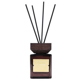 Hotel Fragrance Wooden Lid Rattan Reed Diffuser Essential Oil (Option: 100ml-Dawn Dew)