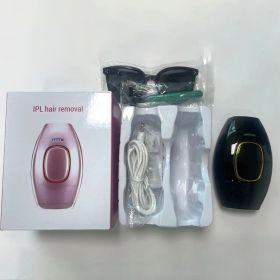 Household Whole Body Painless Laser Hair Removal Device (Option: Black-US)