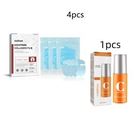 Collagen Film Fade Wrinkles Skin Plump Moisturizing Eye Skin Rejuvenation Film (Option: Style1 4pcs set)