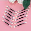 20/50pcs dual-ended eyeshadow stick eyeshadow brush sponge beginner eye makeup tools portable suit travel