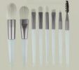 Makeup Brush Set Full Set of Beauty Tools Storage Beginner Eye Shadow Loose Powder Brushes 8 Pcs Set