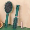 Detangle Hair Brushes Massage Paddle Hair Combs with Cushion Vent/Round Brush for Straight Curly Thick Hair