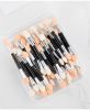 20/50pcs dual-ended eyeshadow stick eyeshadow brush sponge beginner eye makeup tools portable suit travel