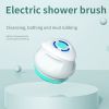 Multifunctional Electric Bath Brush with Long Handle for Exfoliating and Cleansing - Perfect for Mud Rubbing and Showering