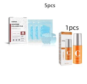 Collagen Film Fade Wrinkles Skin Plump Moisturizing Eye Skin Rejuvenation Film (Option: Style1 5pcs set)